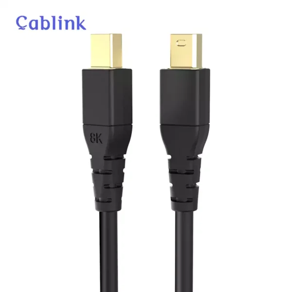 Cablink High Quality Displayport Cable 14 20 21 Cord for Monitor Pc Laptop