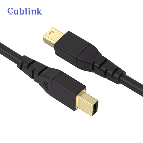 Cablink Mini Displayport Cord 8k 14 Factory Supply in Usa Canada Mexico Germany Uk Au Nz Peru Saudi Arabia Uae Hongkong Singapore Asia