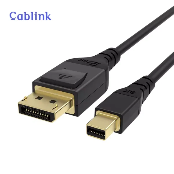 Cablink Mini Displayport to Display Port Cable 8k 14 Dp Cord