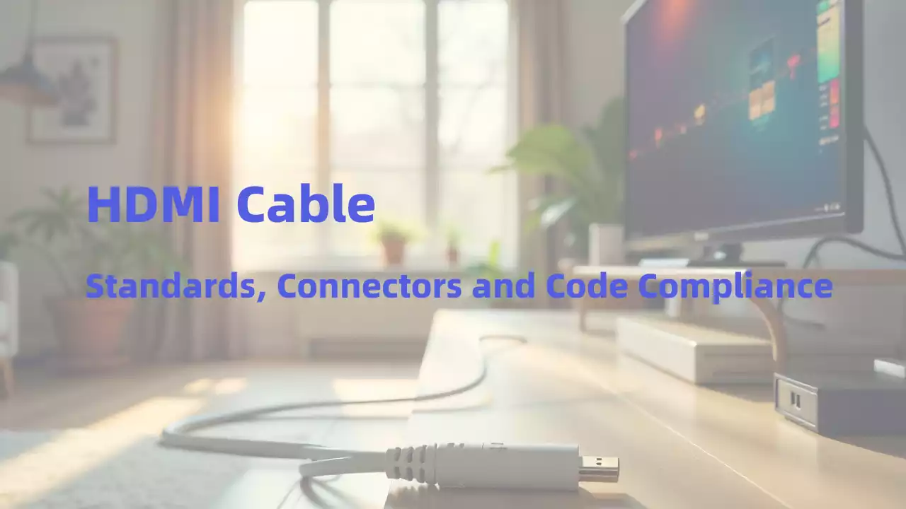 Hdmi Cable Standards Connectors and Code Compliance