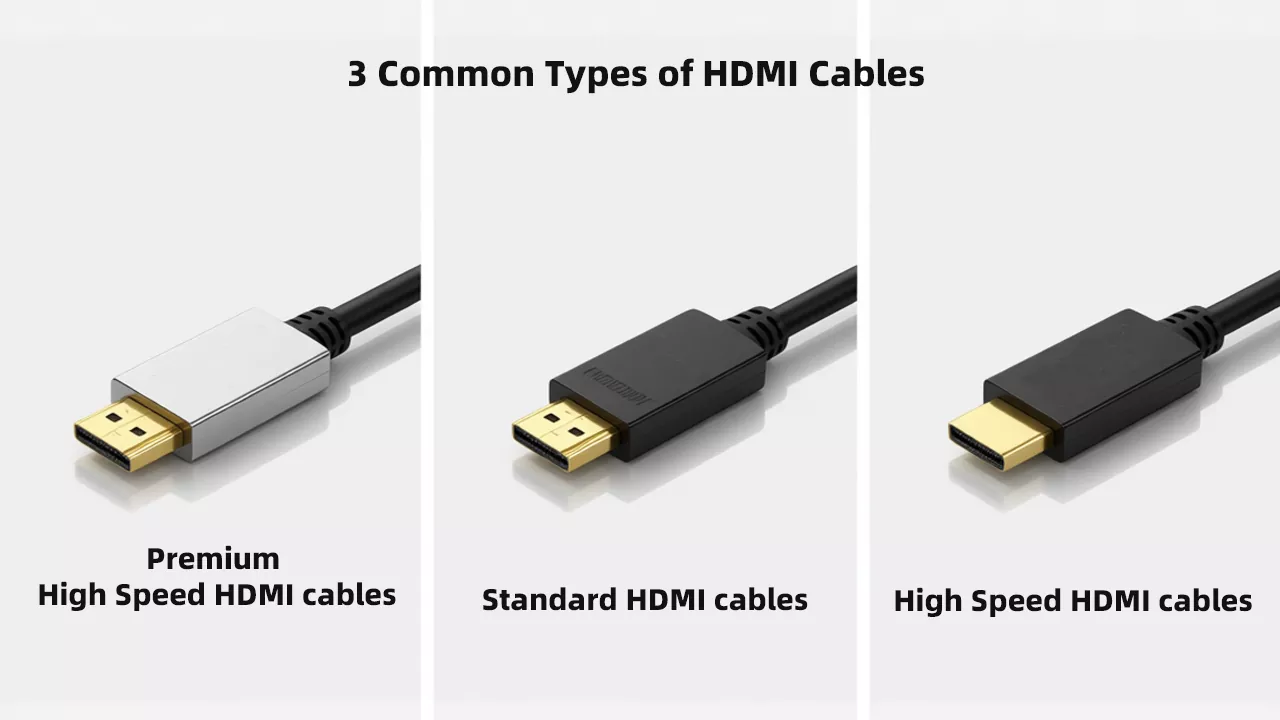 3 Common Types of Hdmi Cables