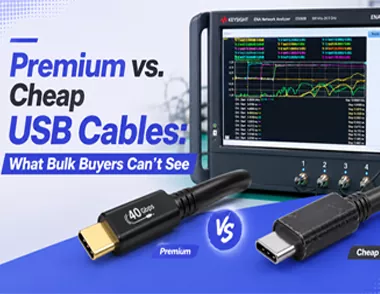Cabos USB Premium vs. Cabos USB Baratos